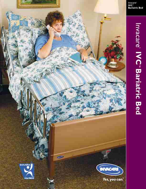 Invacare Camping Equipment BariatricBed-page_pdf